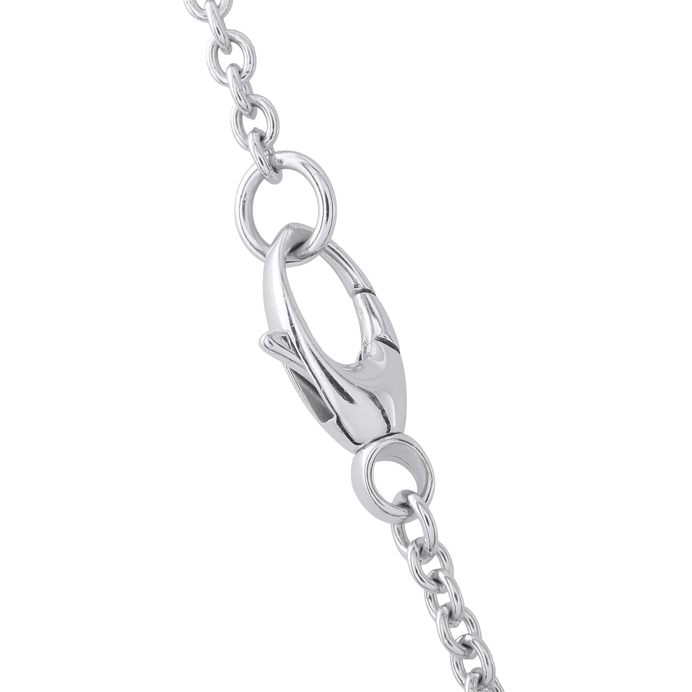 Gucci Bamboo 18K White Gold 1.80ct Diamond Pendant