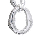 Gucci Bamboo 18K White Gold 1.80ct Diamond Pendant
