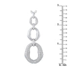 Gucci Bamboo 18K White Gold 1.80ct Diamond Pendant