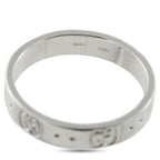 GucciIcon 18K White Gold Ring