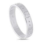 GucciIcon 18K White Gold Ring – Designed with a universal appeal, this Gucci Icon ring in 18K white gold suits both men and w