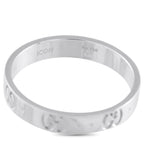 GucciIcon 18K White Gold Ring