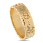 GucciIcon Blooms 18K Rose Gold Ring – Substantial yet graceful on the finger, Gucci’s Icon Blooms ring in 18K rose gold offer
