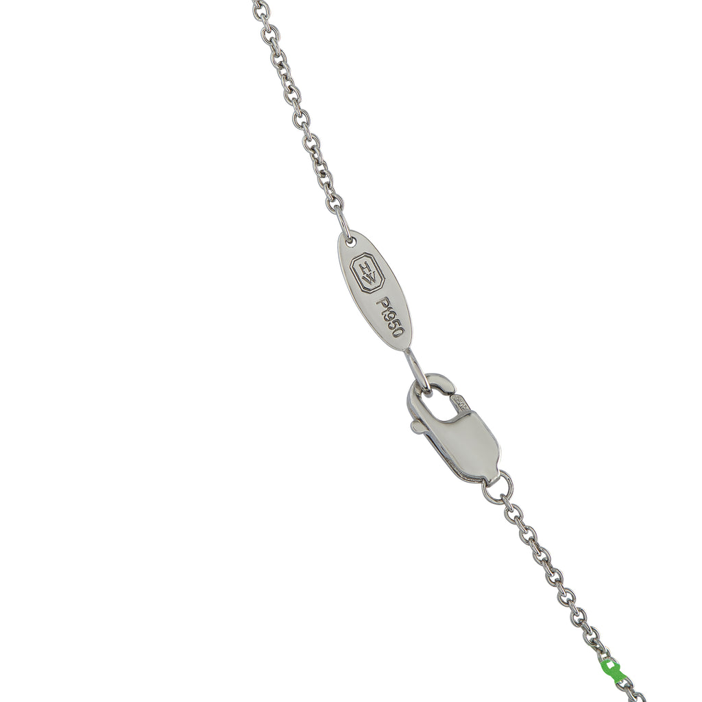 HARRY WINSTON Platinum 1.0ct Diamond Necklace