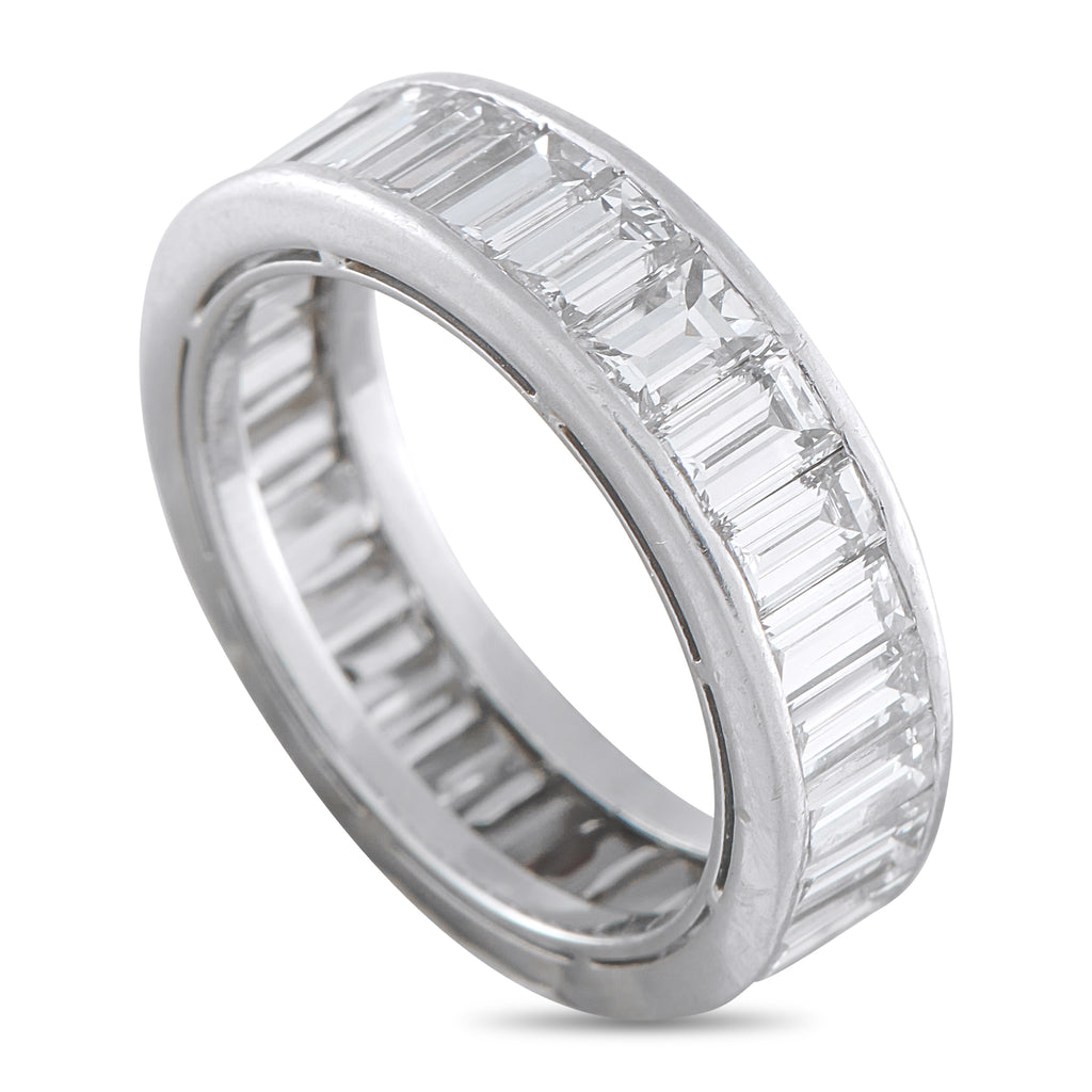 Harry Winston Platinum 5.40ct Diamond Eternity Band