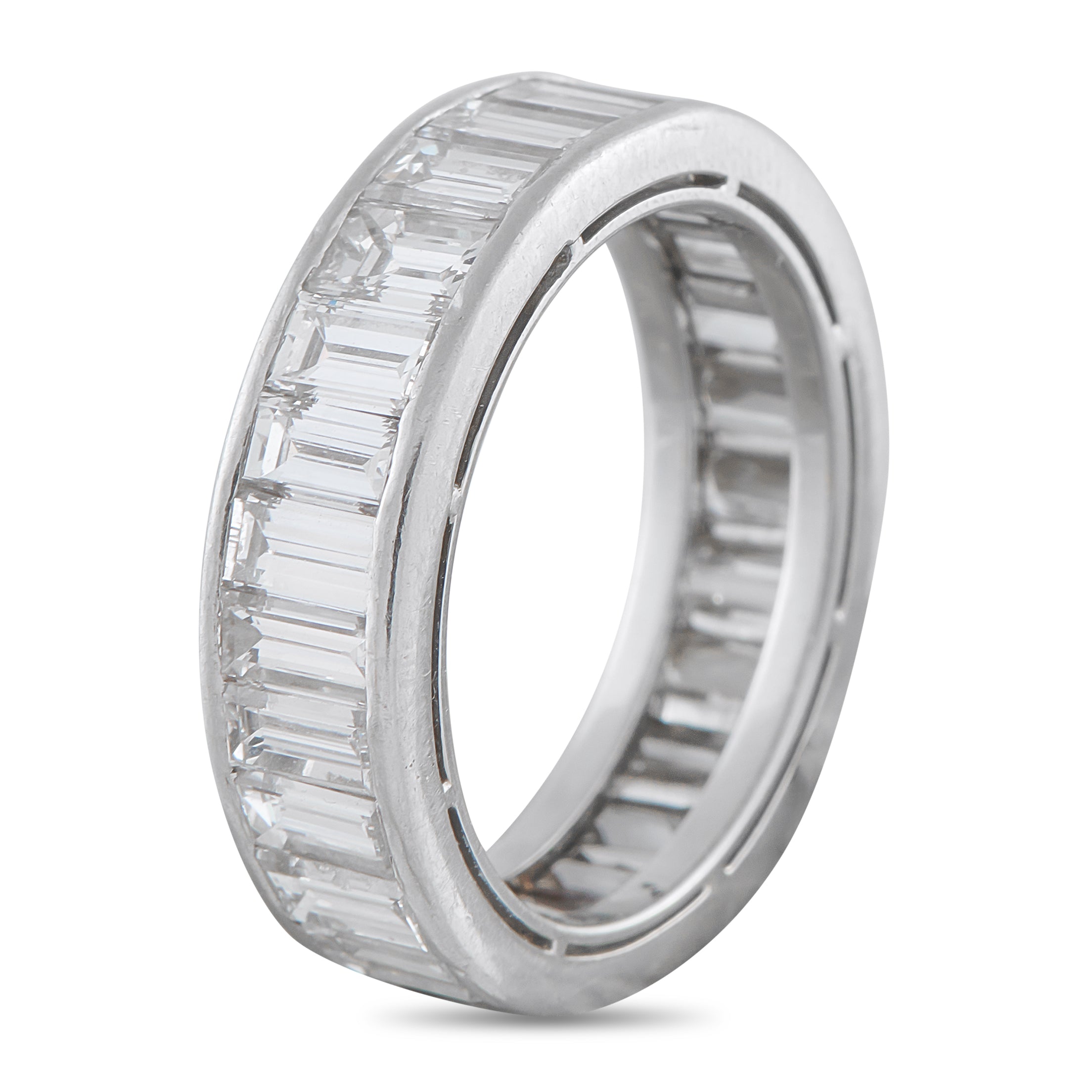 Harry Winston Platinum 5.40ct Diamond Eternity Band