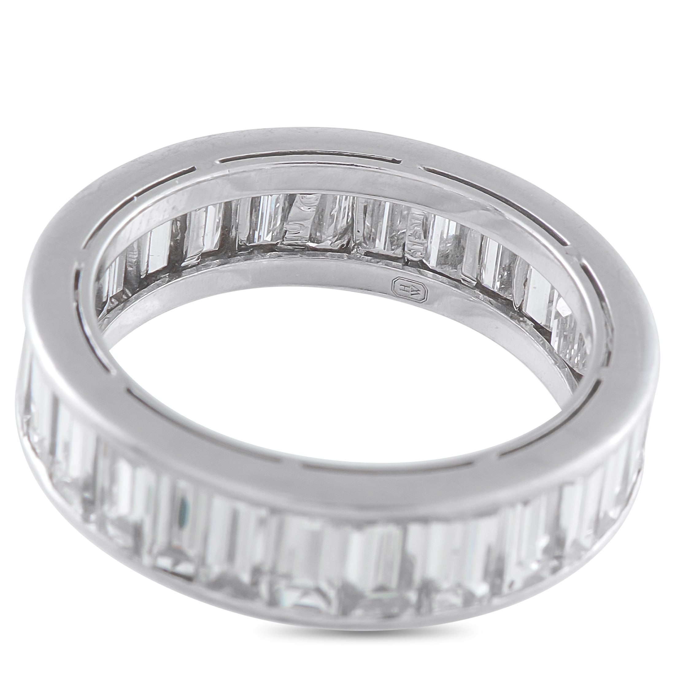 Harry Winston Platinum 5.40ct Diamond Eternity Band