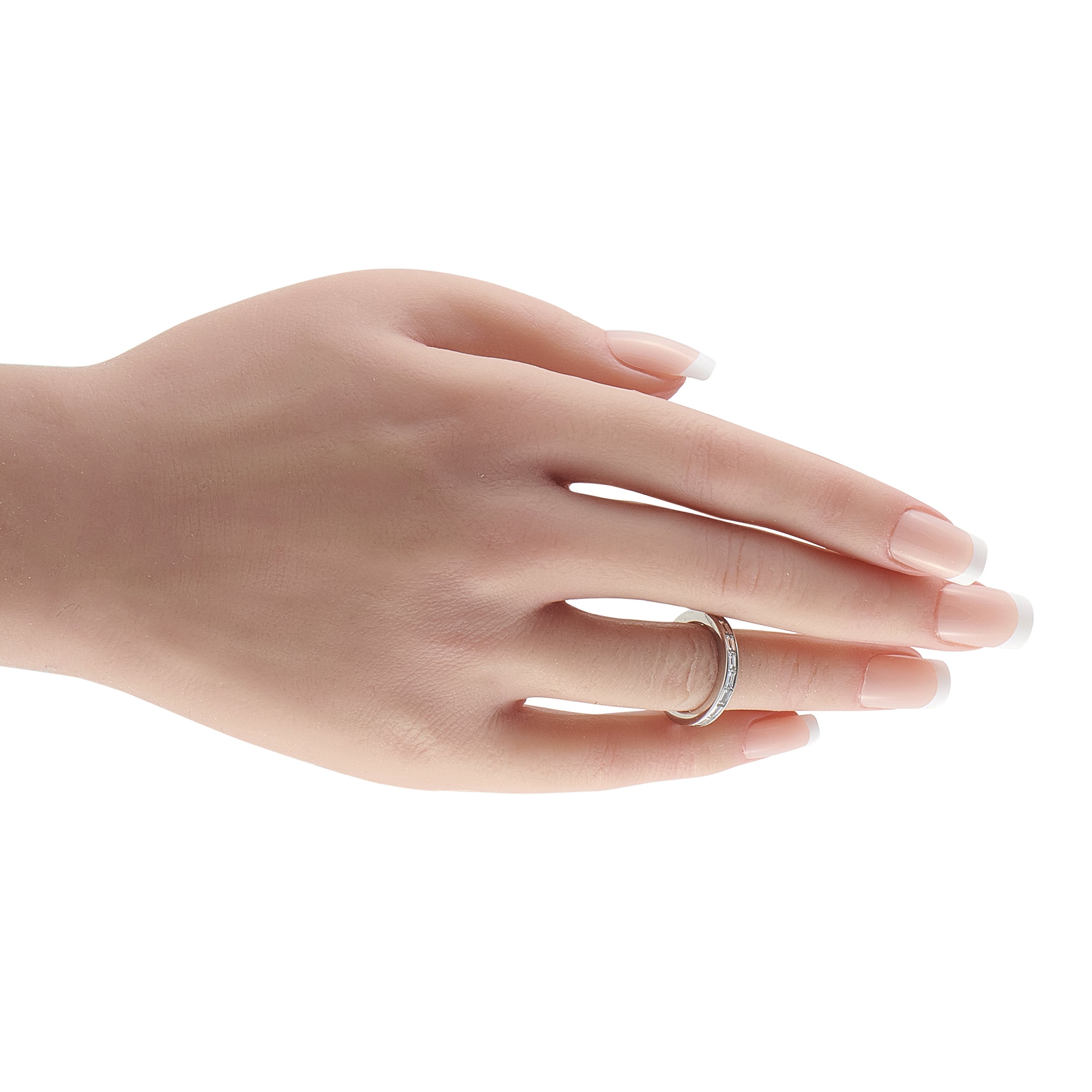 HARRY WINSTON Platinum 2.0ct Diamond Eternity Band