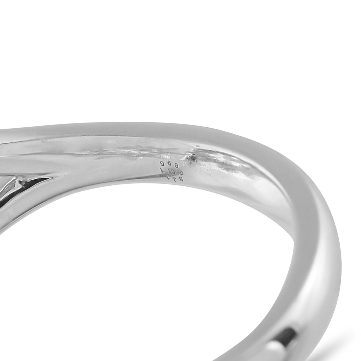 Hearts on FireAerial 18K White Gold 0.83ct Diamond Double Sunburst Ring