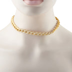 Henry Dunay 18K Yellow Gold 5ct Diamond Necklace