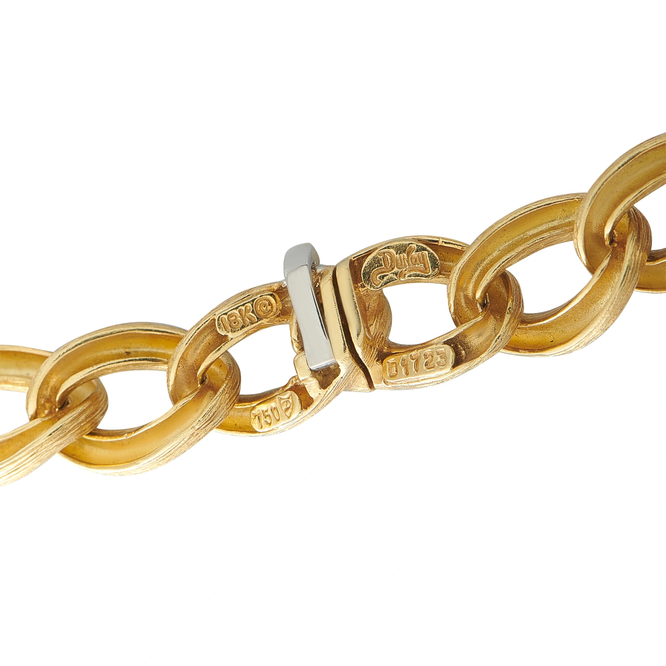 Henry Dunay 18K Yellow Gold 5ct Diamond Necklace