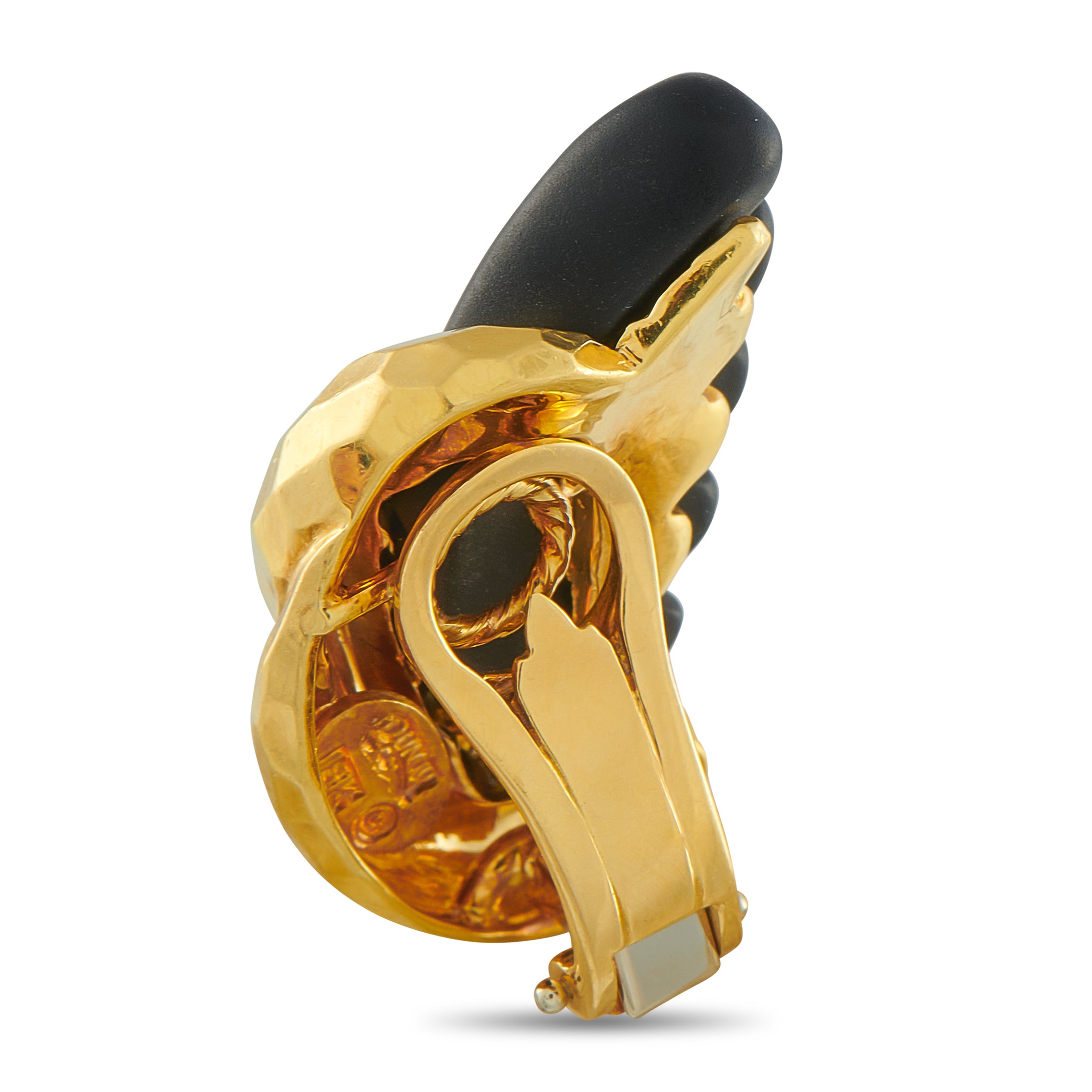 Henry Dunay18K Yellow Gold Clip-On Earrings
