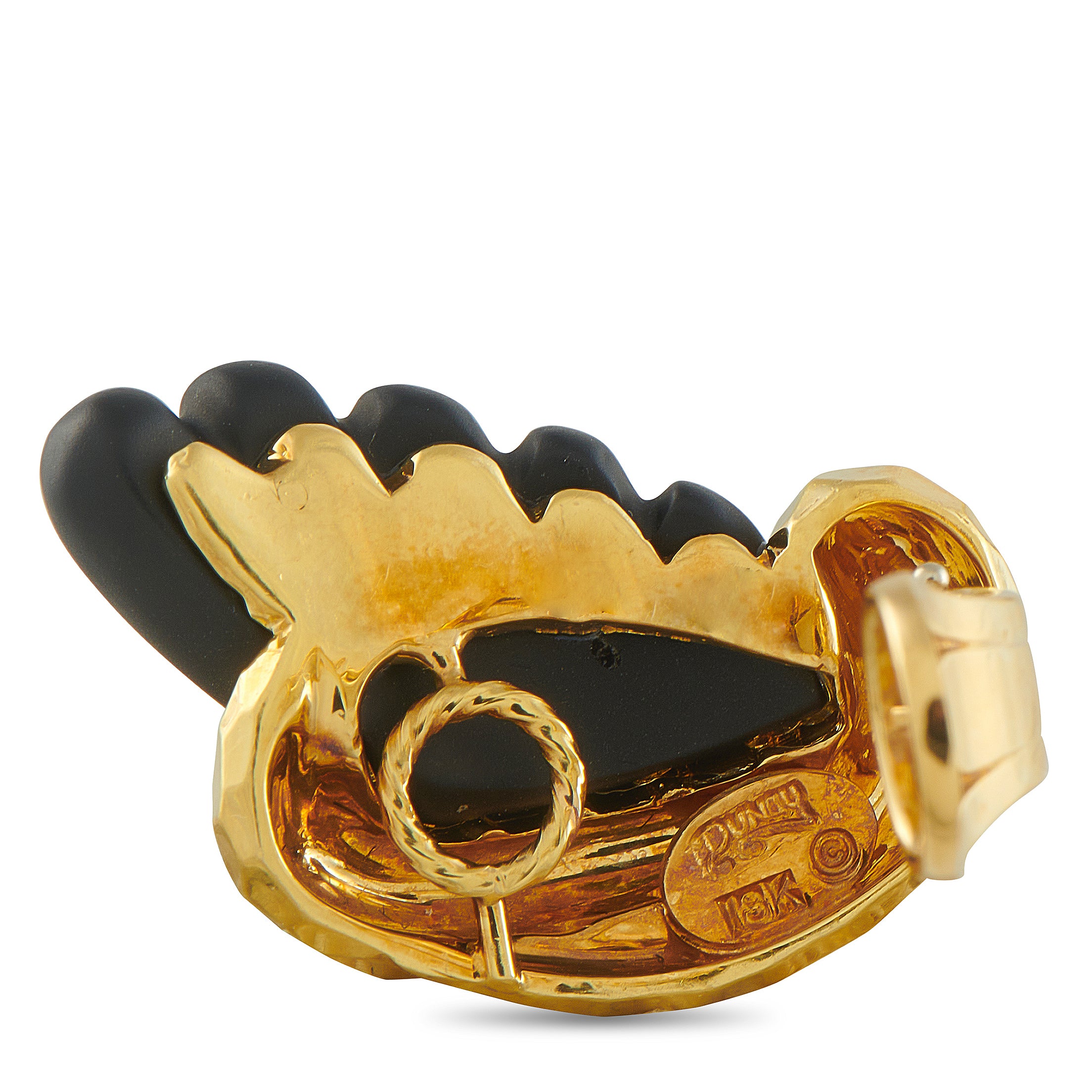 Henry Dunay18K Yellow Gold Clip-On Earrings