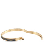 HERMES Kelly 18K Rose Gold Spinel Bracelet