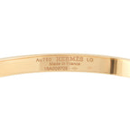 HERMES Kelly 18K Rose Gold Spinel Bracelet