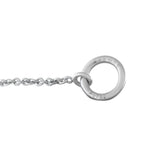 HERMES Lima 18K White Gold 0.90ct Diamond Pendant
