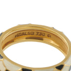 Hidalgo 18K Yellow Gold Enamel Band