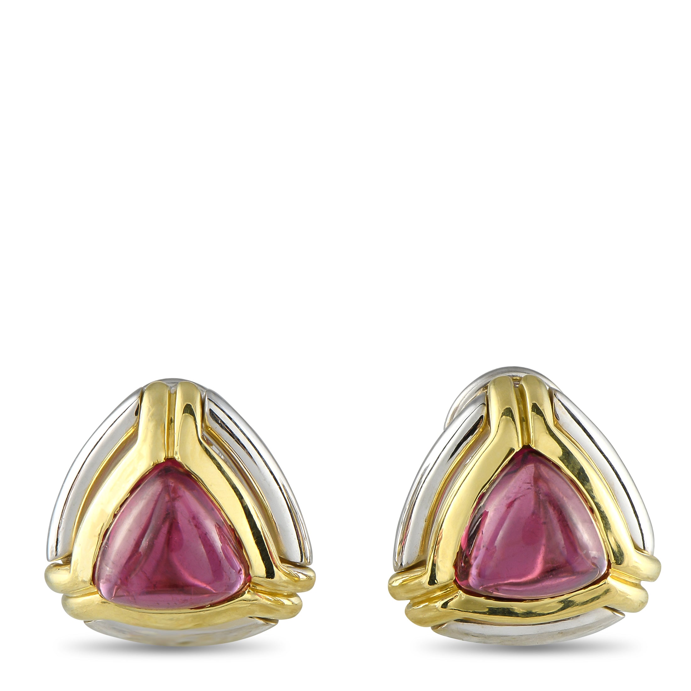 H. Stern 18K Yellow Gold Tourmaline Earrings