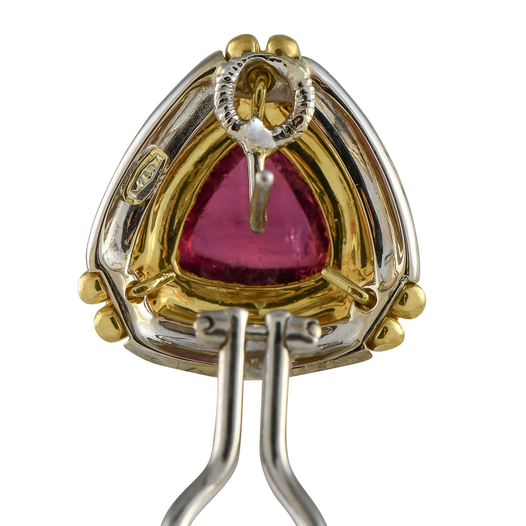 H. Stern18K Yellow Gold Tourmaline Earrings