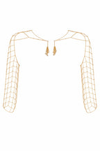 18K Yellow Gold 14.50ct Diamond Chainmail Shawl