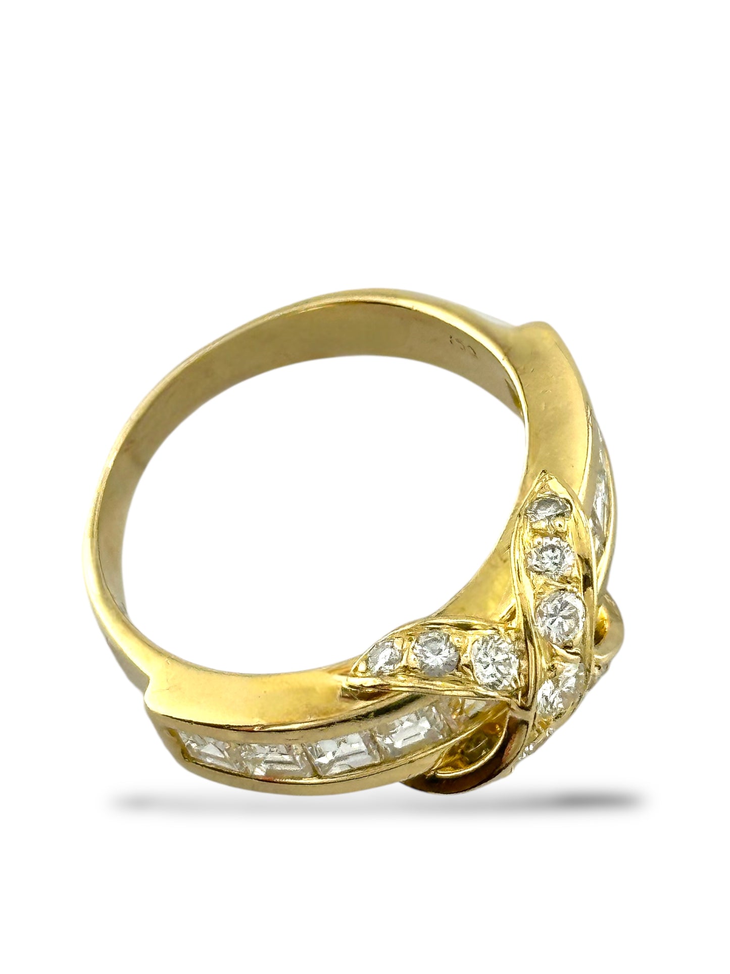 Vintage Tiffany & Co. 18K Yellow Gold Ring with 1.50ct. Diamonds