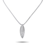 IO SI 18K White Gold 0.48ct Diamond and Rock Crystal Pendant