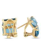 IPPOLITA 18K Yellow Gold Topaz Earrings