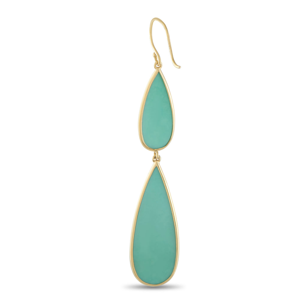 IPPOLITA 18K Yellow Gold Turquoise Earrings