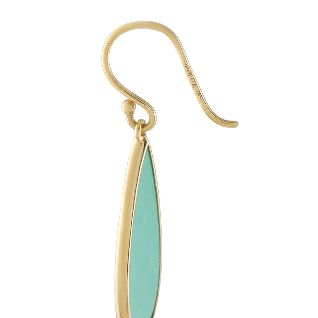 IPPOLITA 18K Yellow Gold Turquoise Earrings