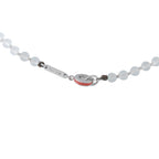 IVANKA TRUMP 18K White Gold Diamond and Crystal Tassel Necklace