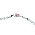 IVANKA TRUMP 18K White Gold Diamond and Crystal Tassel Necklace