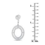 Ivanka Trump18K White Gold 2.48ct Diamond Drop Earrings