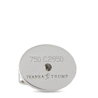 Ivanka Trump 18K White Gold 3.85ct Diamond and Enamel Drop Earrings