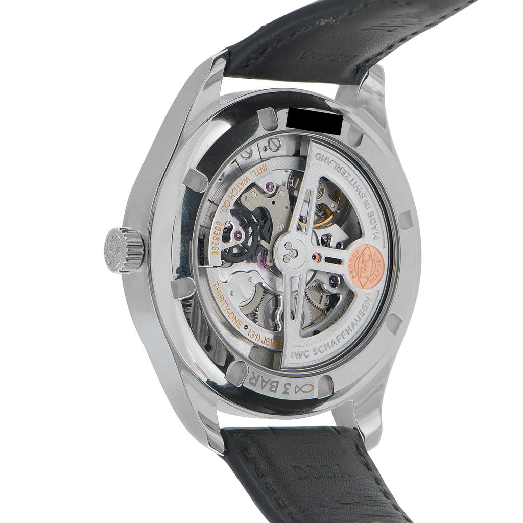 IWC Portugieser Automatic 40 Green Dial Steel Watch