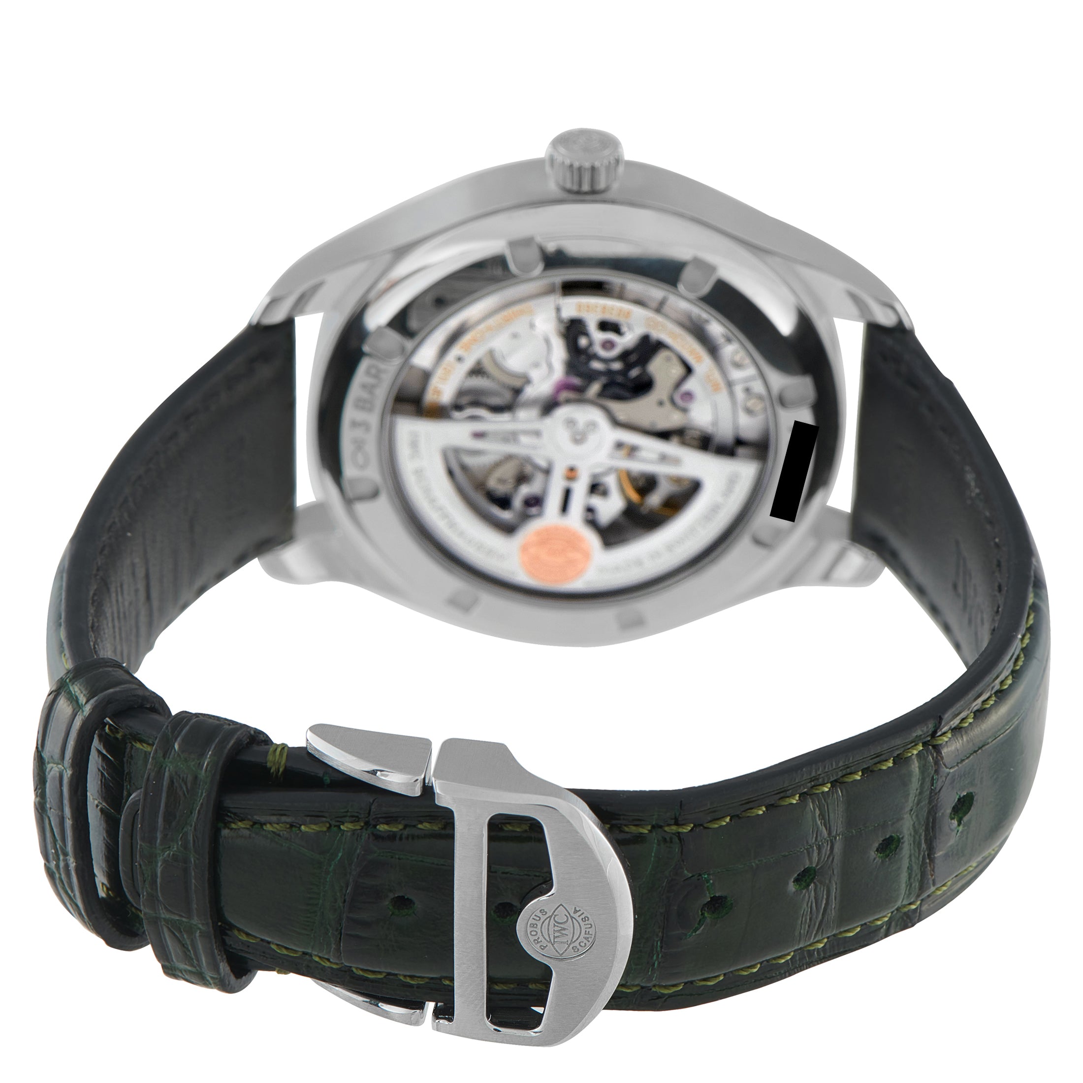 IWC Portugieser Automatic 40 Green Dial Steel Watch