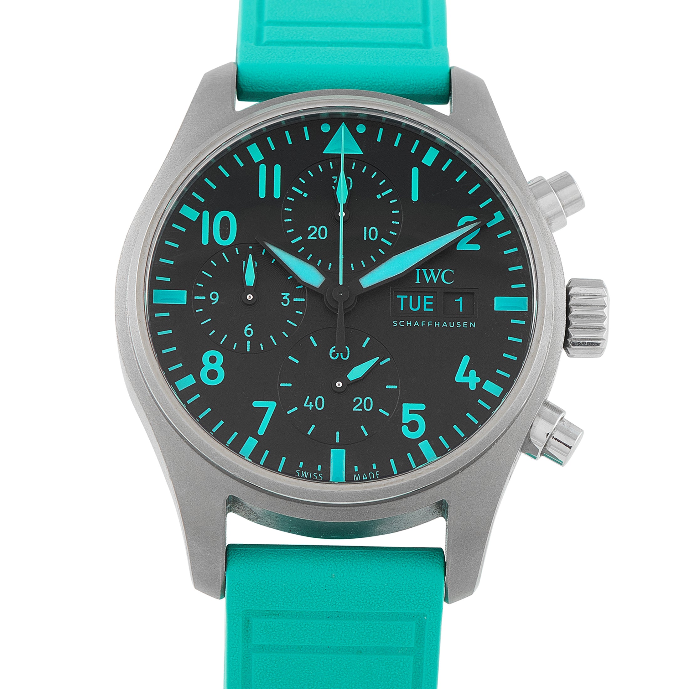 IWC Pilot’s Chronograph 41 Mercedes-AMG Petronas Formula One Team Titanium Watch