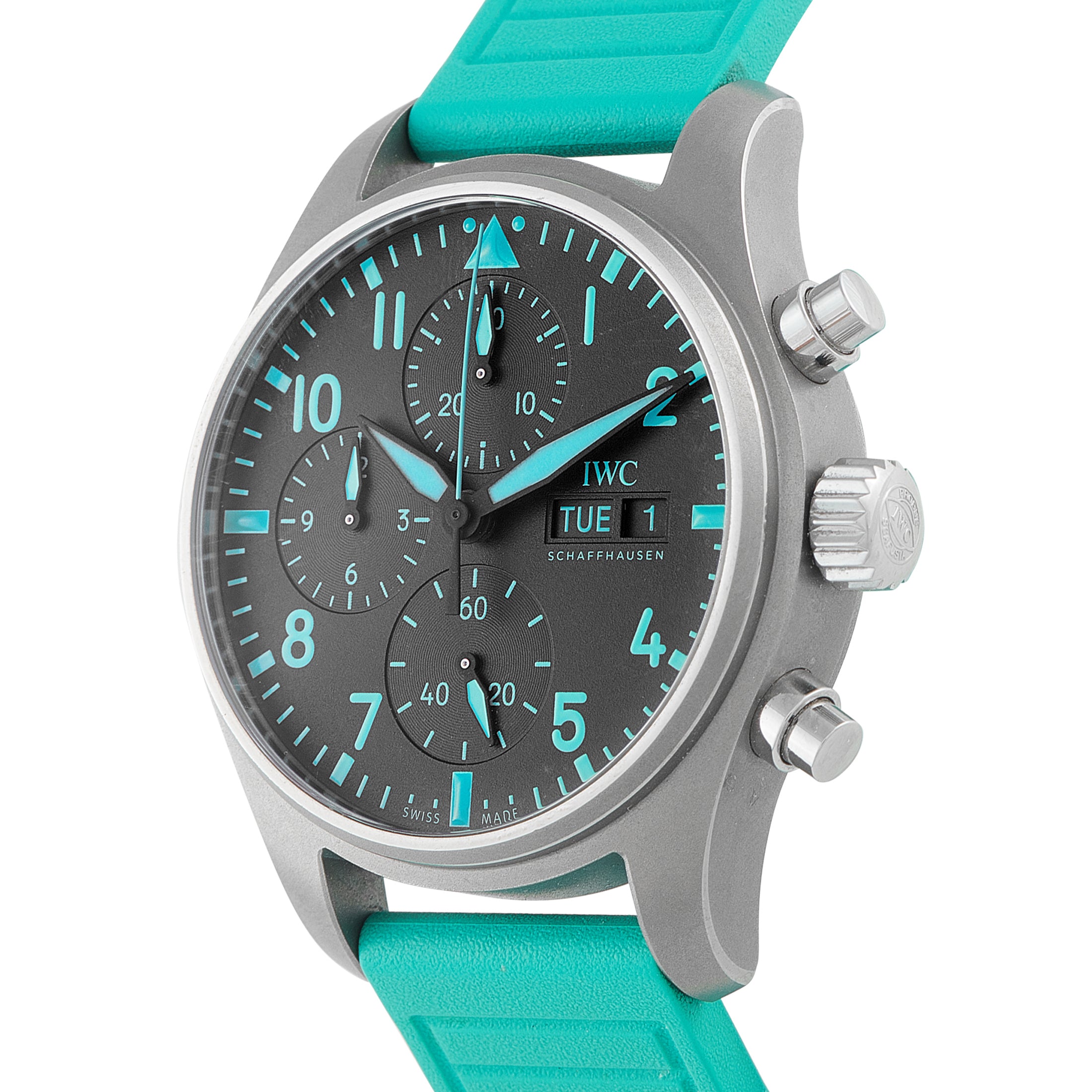 IWC Pilot’s Chronograph 41 Mercedes-AMG Petronas Formula One Team Titanium Watch