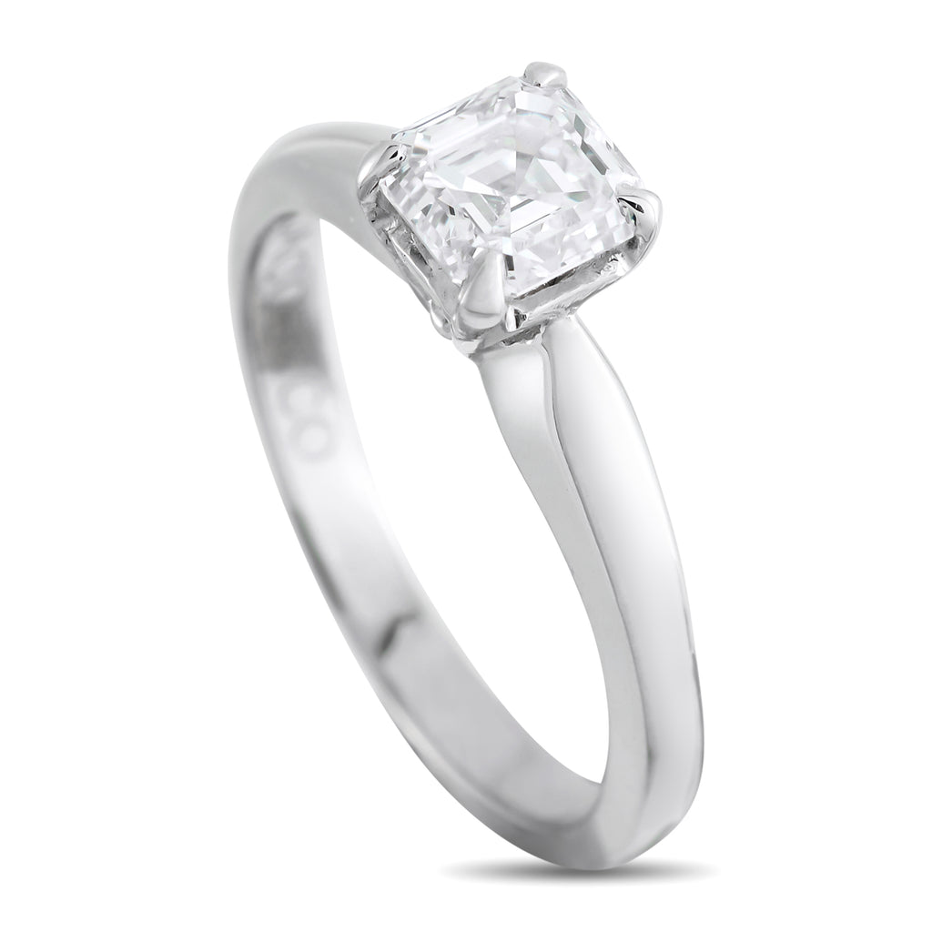 JACOB & CO Jacob & Co Platinum 1.01ct Diamond Solitaire Engagement Ring