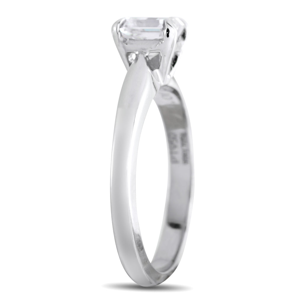 JACOB & CO Jacob & Co Platinum 1.01ct Diamond Solitaire Engagement Ring