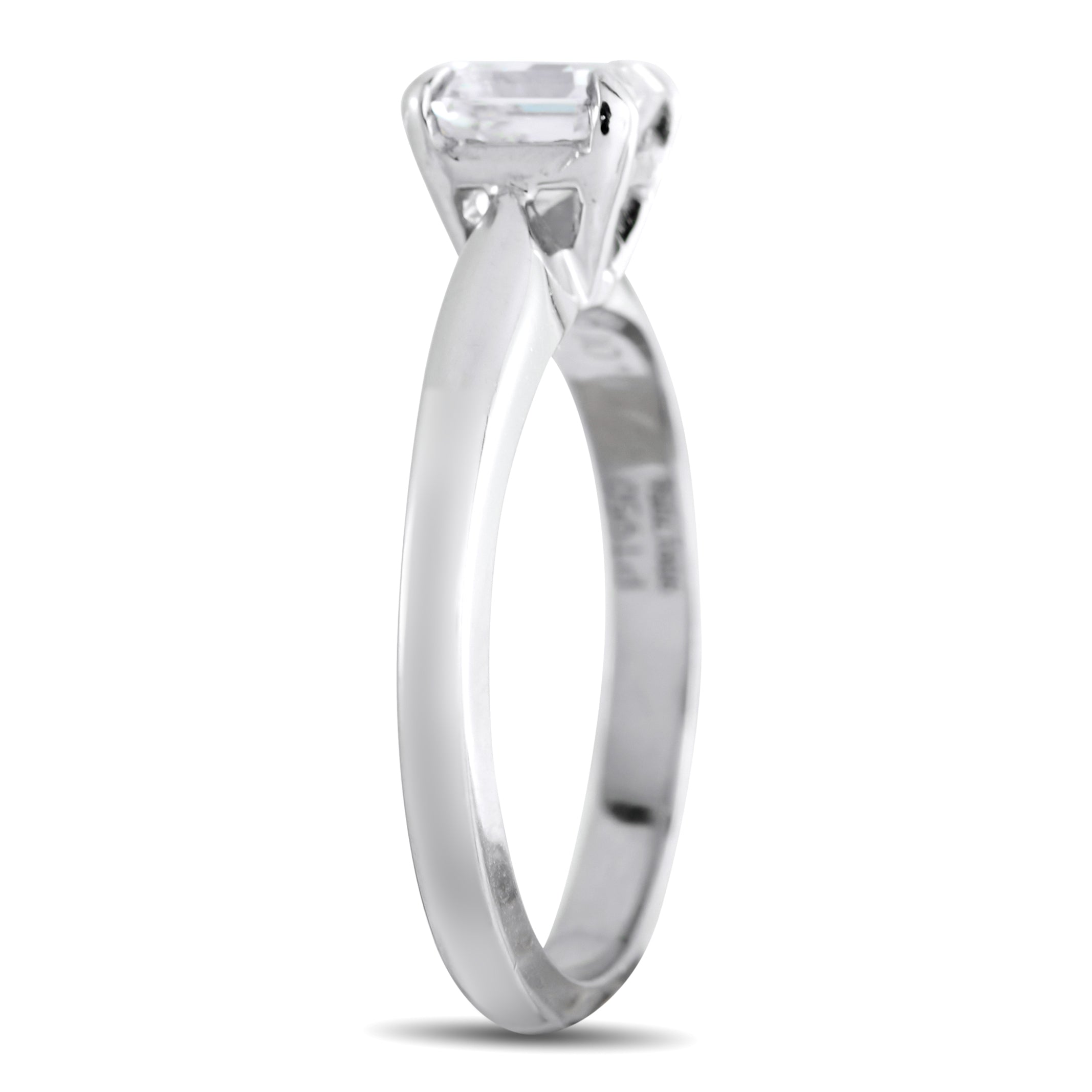 JACOB & CO Jacob & Co Platinum 1.01ct Diamond Solitaire Engagement Ring