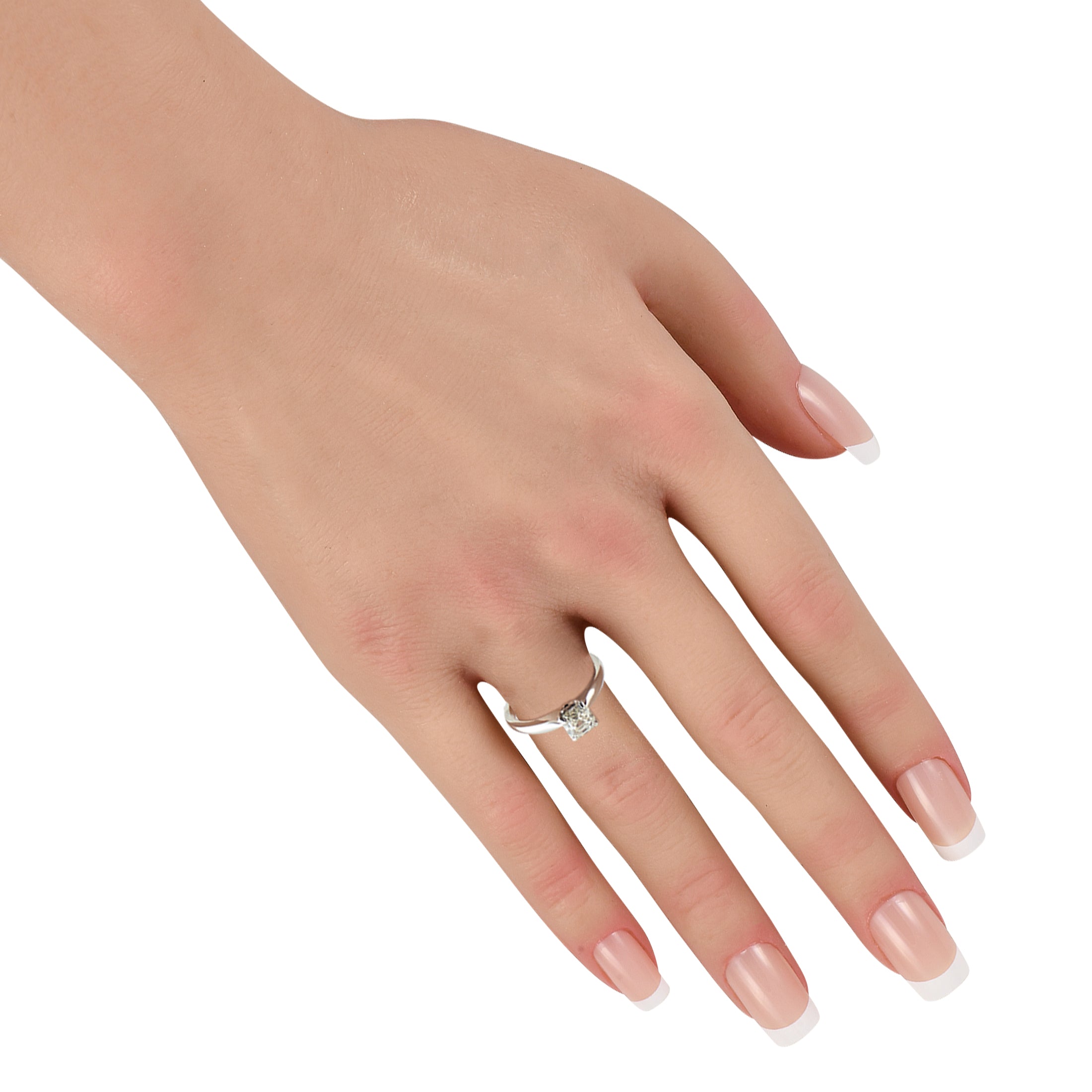 JACOB & CO Jacob & Co Platinum 1.01ct Diamond Solitaire Engagement Ring