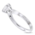 JACOB & CO Jacob & Co Platinum 1.01ct Diamond Solitaire Engagement Ring