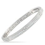 Judith Ripka 18K White Gold 1.25ct Diamond Bracelet – This luxurious Judith Ripka bracelet will make any ensemble more impres
