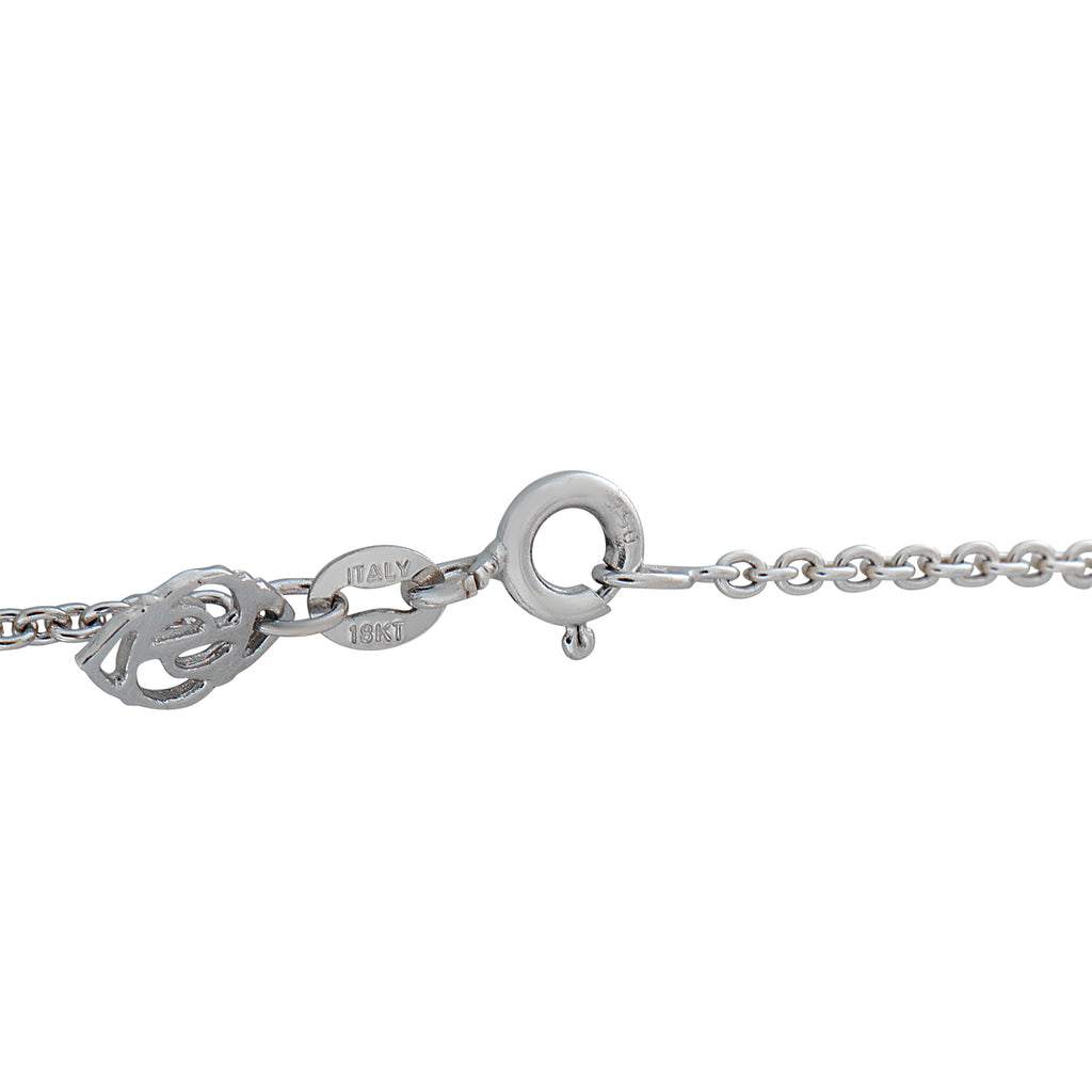 Judith Ripka 18K White Gold 2.50ct Diamond Pendant