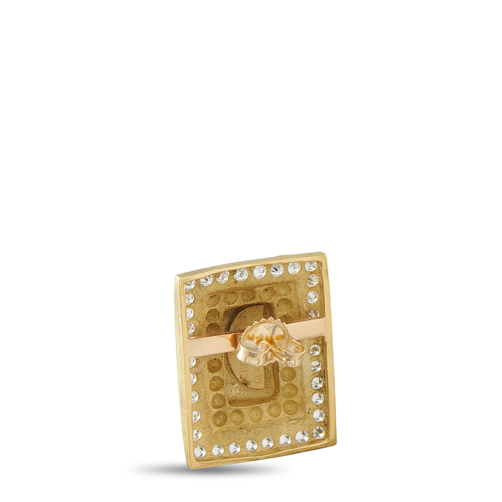 Kieselstein-Cord 18K Yellow Gold 1.36ct Diamond Earrings