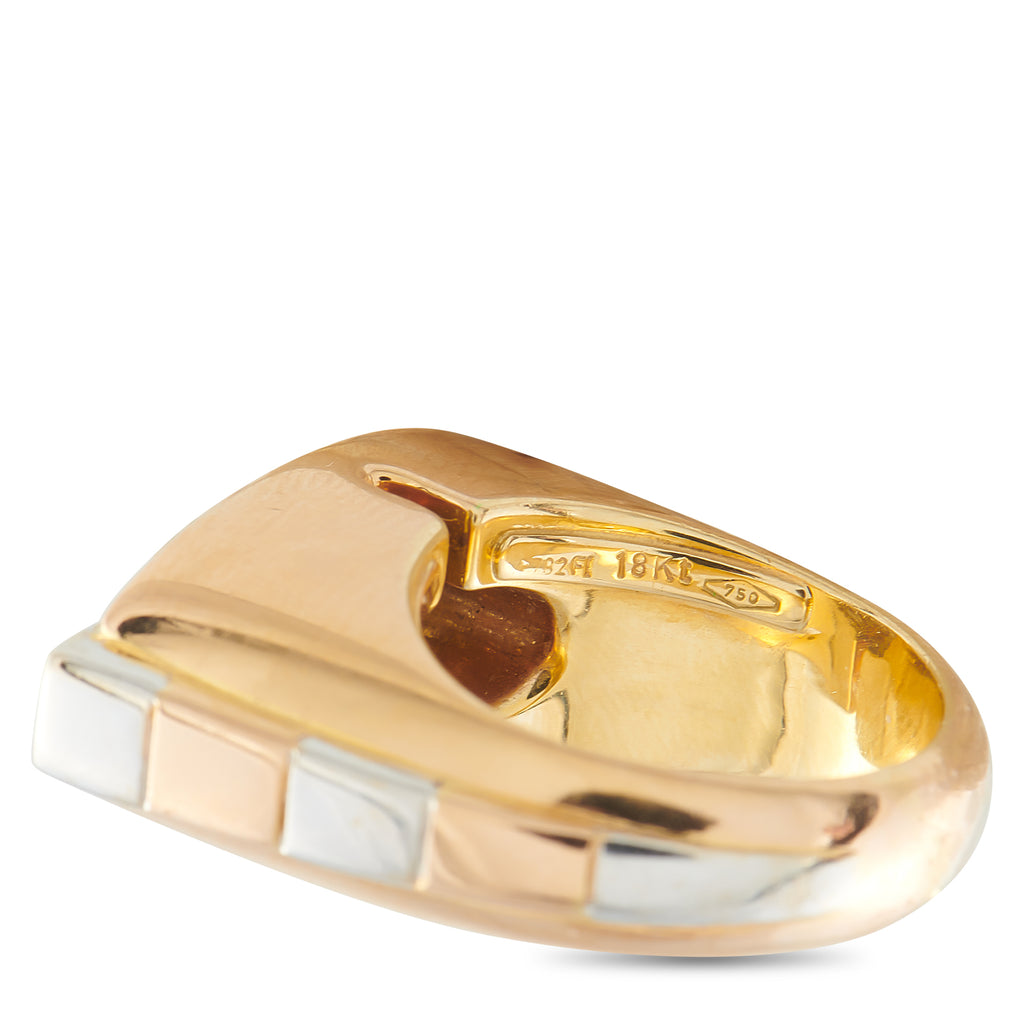 La Nouvelle Bague18K Rose Gold 0.42ct Diamond and Tsavorite Ring