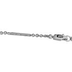 La Nouvelle Bague18K White Gold 0.33ct Diamond Charm Necklace