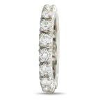 14K White Gold 2.0ct Diamond Eternity Band