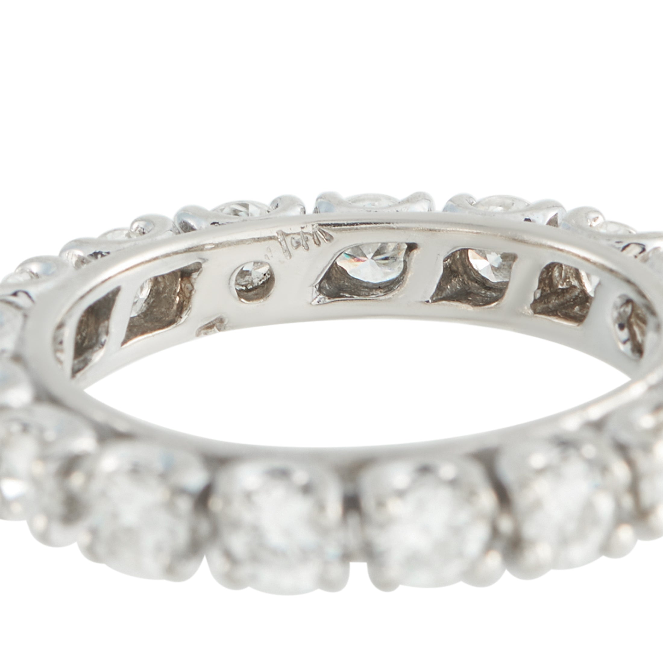 14K White Gold 2.0ct Diamond Eternity Band