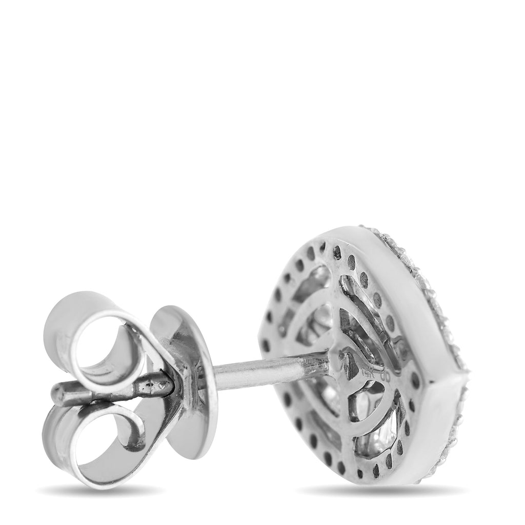 Exclusive 14K White Gold 1.05ct Diamond Earrings